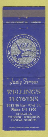 Matchbook Cover - Welling's Flowers FTD
