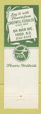 Matchbook Cover - Shotwell Floral Flowers Fargo ND FTD Rose