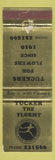 Matchbook Cover - Tucker the Florist FTD WEAR