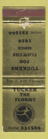 Matchbook Cover - Tucker the Florist FTD WEAR