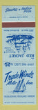 Matchbook Cover - Trade Winds Motor Inn Red Jacket Rockland ME