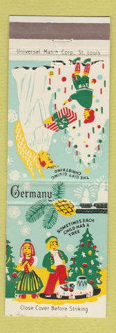 Matchbook Cover - Better Gifts Inc Kansas City MO Christmas Germany