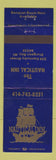 Matchbook Cover - Nautical Inn Sturgeon Bay WI