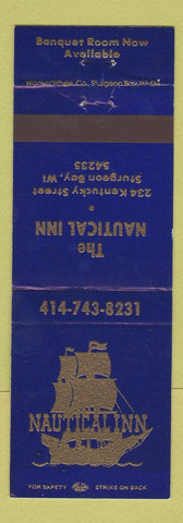 Matchbook Cover - Nautical Inn Sturgeon Bay WI