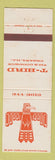 Matchbook Cover - T Bird Urbana IL