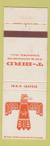 Matchbook Cover - T Bird Urbana IL
