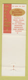 Matchbook Cover - Smitty's Pancake Houses CHAIN
