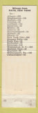 Matchbook Cover - Chat A Wyle Restaurant Bath NY