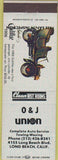 Matchbook Cover - Union Oil gas Long Beach CA