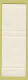Matchbook Cover - Hamburgers Luncheonette Christchurch New Zealand