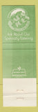 Matchbook Cover - Papa Joes Seafood Houston TX