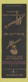 Matchbook Cover - Alfonse's Restaurant Toluca Lake CA