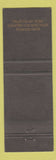 Matchbook Cover - UDC Plain Sailing Finance New Zealand