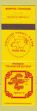 Matchbook Cover - The Public Eye Memphis TN pig