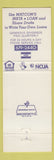 Matchbook Cover - Matcom Federal Credit Union Edgewood MD owl