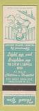Matchbook Cover - Children's Hospital Vancouver BC