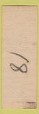 Matchbook Cover - Workingmen's Beneficial Union Ambridge PA
