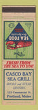 Matchbook Cover - Casco Bay Sea Grill Portland ME