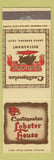 Matchbook Cover - Castagnola's Espana Restaurant Lobster House Santa Barbara CA