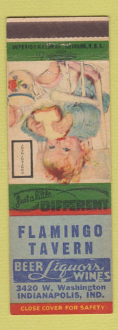 Matchbook Cover - Flamingo Tavern Indianapolis IN