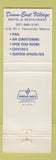 Matchbook Cover - Down East Village Motel Restaurant  Yarmouth ME