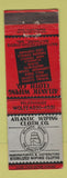 Matchbook Cover - Atlantic Wiping Cloth Baltimore MD WEAR