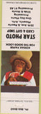 Matchbook Cover - Star Photo Kodak Phoenix AZ