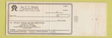 Matchbook Cover - Wilson Credit Union Cedar Rapids IA