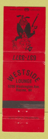 Matchbook Cover - Westside Lounge Racine WI
