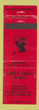 Matchbook Cover - Land O Lakes Hi Hat Land O Lakes WI WEAR