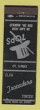 Matchbook Cover - Club Trocadero San Jose CA