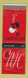 Matchbook Cover - Hotel Webster Hall Pittsburgh PA Boot and Saddle