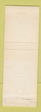 Matchbook Cover - Huron County Auto Club AAA Norwalk OH