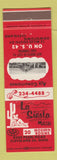 Matchbook Cover - La Siesta Motel Cleveland OH