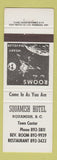 Matchbook Cover - Squamish Hotel BC