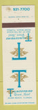 Matchbook Cover - Thunderbird Resort Motel Miami Beach FL