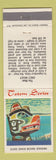 Matchbook Cover - Totem Series Canada The Bear Chet Woot