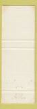 Matchbook Cover - Dell Motor Hotel North Surrey BC Thunderbird