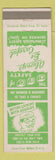 Matchbook Cover - Acme Steel Safety Goggles