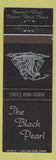 Matchbook Cover - The Black Pearl Newport RI