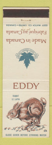 Matchbook Cover - Eddy Matches Canada Rabbit