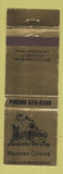 Matchbook Cover - Hacienda Del Rey Mexican Restaurant Winchester CA WEAR