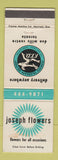 Matchbook Cover - Joseph Flowers Toronto ON FTD WEAR