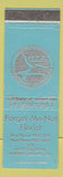 Matchbook Cover - Forget Me Not Florist Flowers Warner Robins GA BLUE