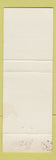 Matchbook Cover - Forget Me Not Florist Flowers Warner Robins GA YELLOW