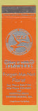 Matchbook Cover - Forget Me Not Florist Flowers Warner Robins GA ORANGE WEAR