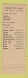 Matchbook Cover - Powers Hotel Rochester NY Knott