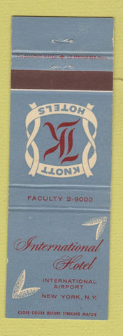 Matchbook Cover - International Hotel New York City Knott