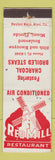 Matchbook Cover - Red Mill Restaurant Miami FL WEAR
