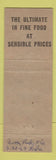 Matchbook Cover - Red Mill Restaurant Miami FL WEAR